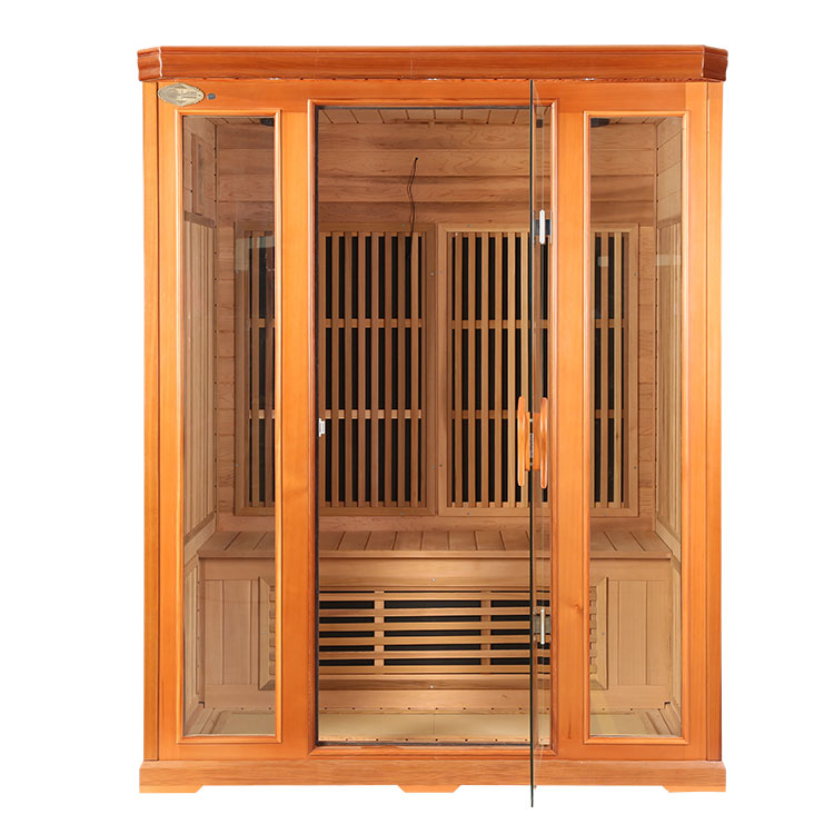 Peran Sauna Inframerah Jauh Tiga Orang Cedar Merah (2)