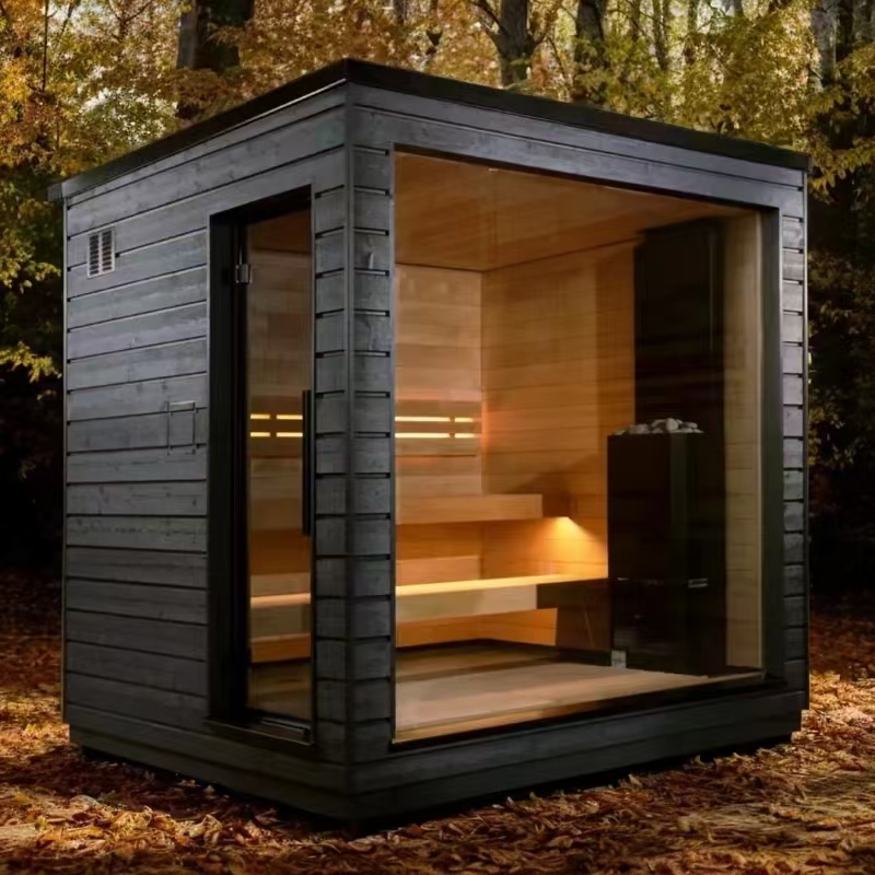 Suzhou Zhongye Sauna Equipment Co., Ltd. meluncurkan ruang sauna gaya lansekap luar ruang baru.