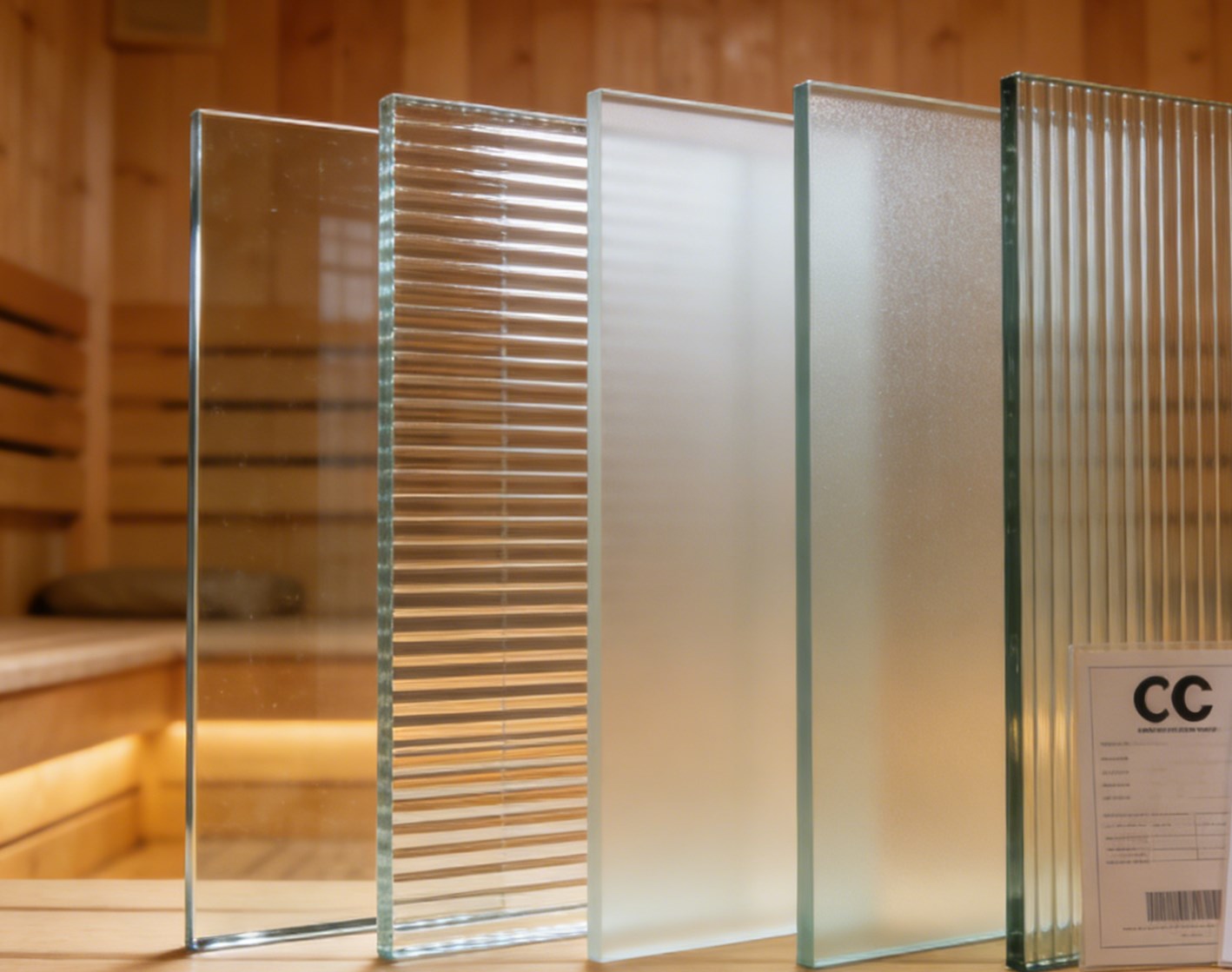 Kaca Tahan Ledakan Ruang Sauna