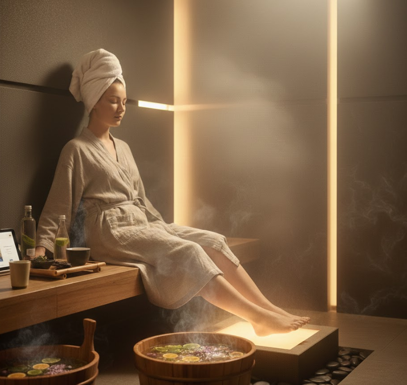 Panduan Kesehatan Mendalam untuk Pijat Kaki di Ruang Mengepul Keringat