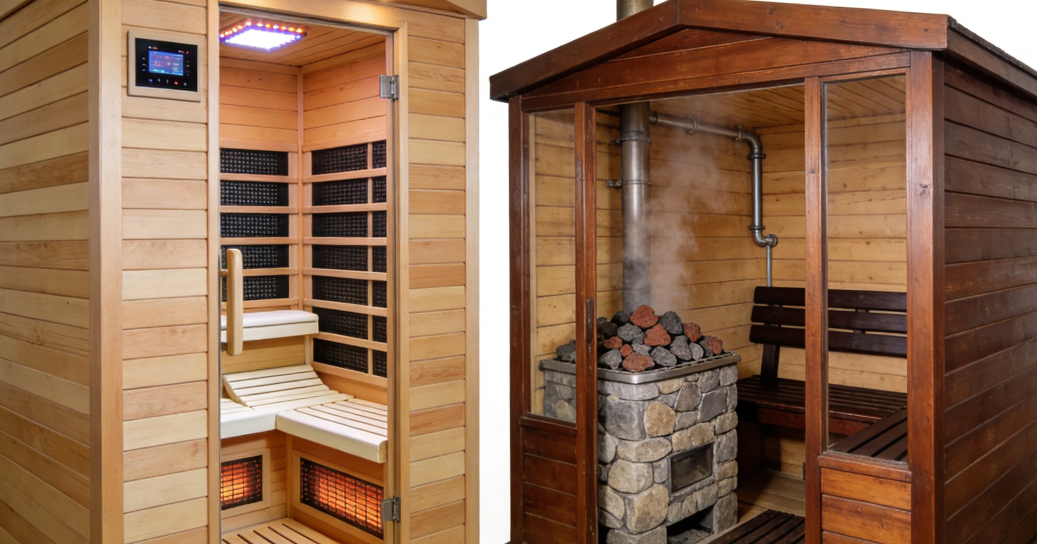 Sauna Inframerah Jauh vs Sauna Tradisional Mana yang Lebih Baik?