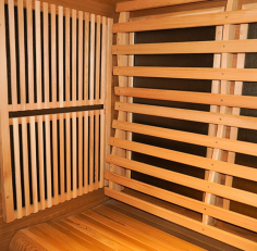 Struktur setengah kaca setengah kayu (tipe vertikal, 1-2 orang)