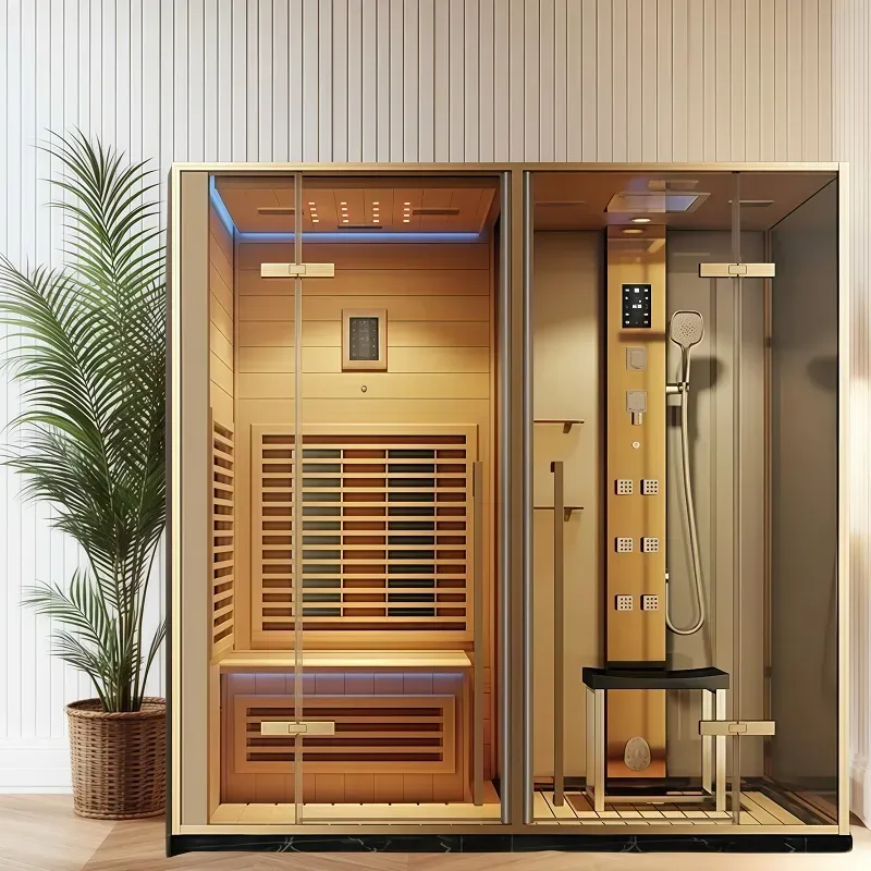 Kabin Mandi Sauna Multifungsi 3-in-1