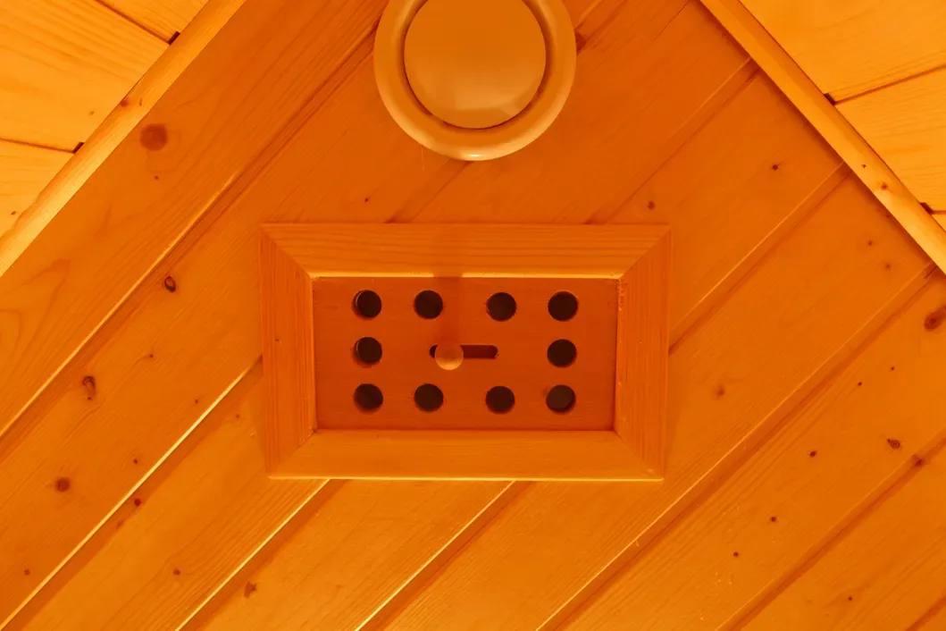 Ruang Sauna Kayu 2 Orang untuk Sauna Inframerah