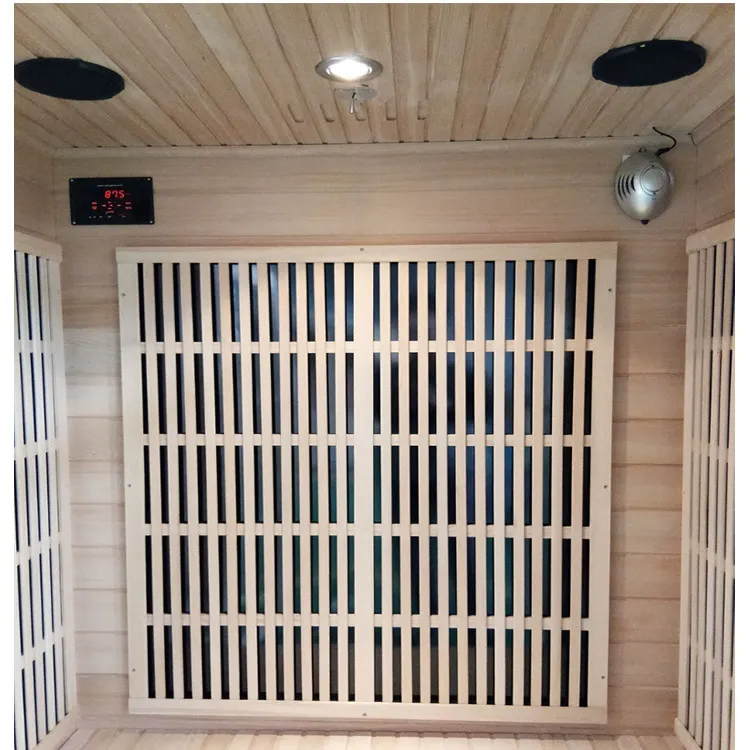 Sauna Rumah Inframerah Spektrum Penuh (Kapasitas 2 Orang)